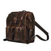 Big Mouth Leather Backpack