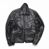 Dark Brown Lambskin Racer Jacket