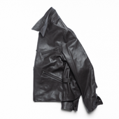 Dark Brown Lambskin Racer Jacket