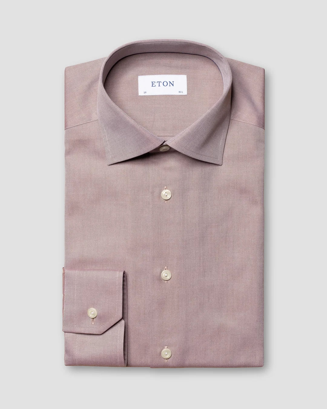M Lange Signature Twill Shirt Eton