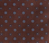 Miniature Floral Motif Silk Tie