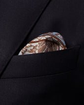 Paisley Cotton Silk Pocket Square