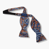 Paisley Silk Bow Tie