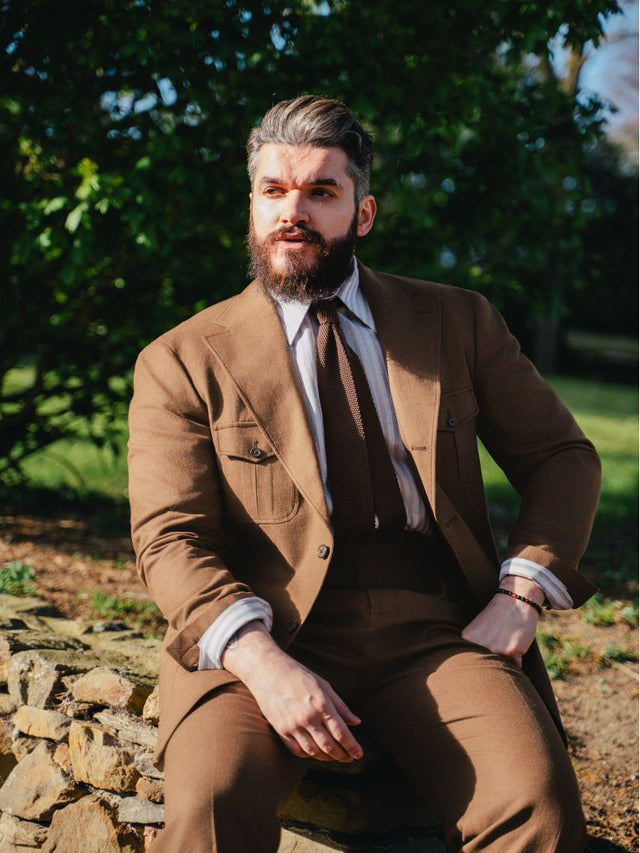 Brown Safari Jacket - Litha