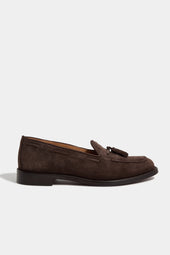 Suede Tassel Loafers Made In Italy