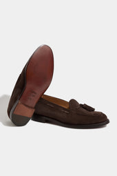 Suede Tassel Loafers Made In Italy