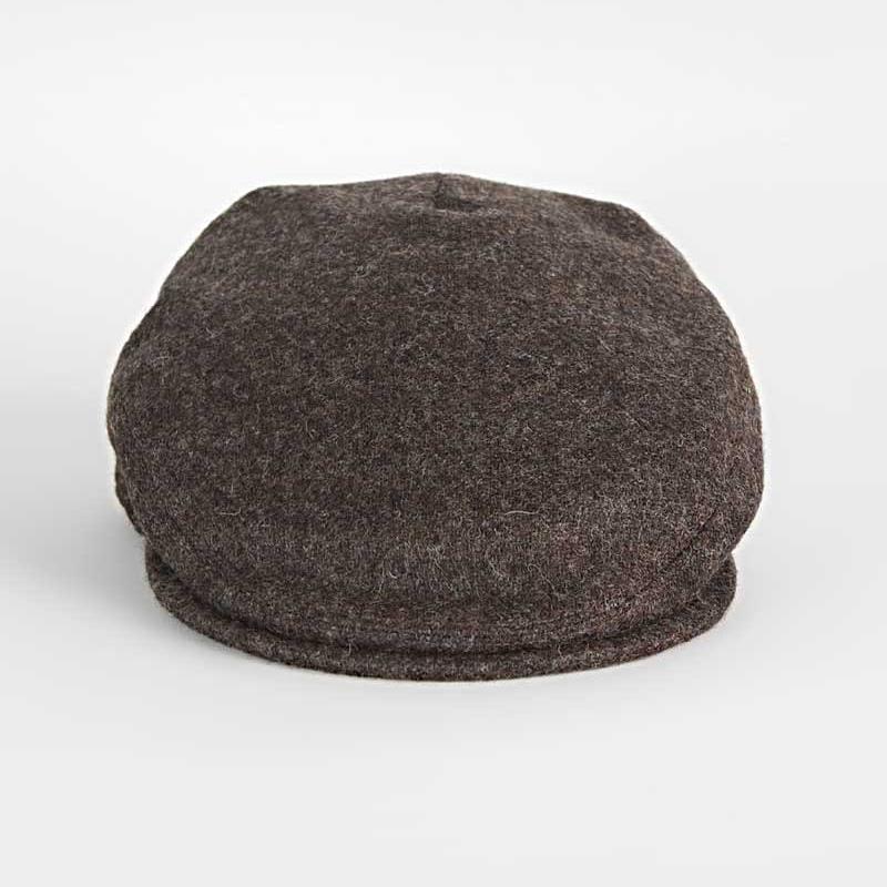 Twill Wool Flat Cap
