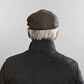 Twill Wool Gatsby Cap