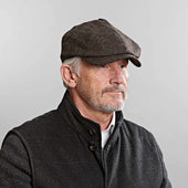 Twill Wool Gatsby Cap