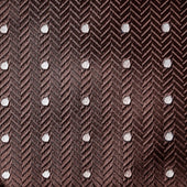 White Spot Herringbone Silk Tie