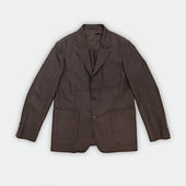 Brown Wool & Cashmere Loro Piana Salo Jacket