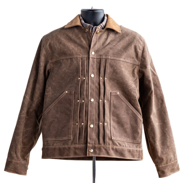 Nicks x Heat Straps Patriot Type 1 Jacket - Brush Brown - Ships in 1-2 business days!