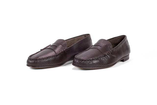 Perforated Cromwell Penny Loafer