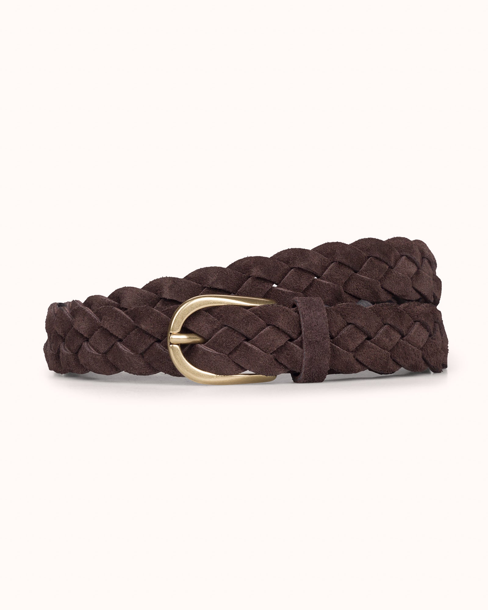 Woven Belt Suede