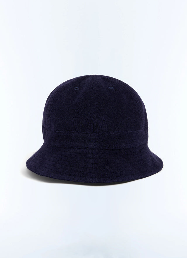 Terry style cotton bucket hat