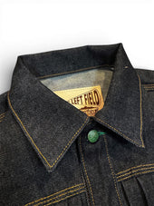 Vidalia Mills Deadstock 14oz Selvedge Muleskinner Buckle Back Denim Jacket