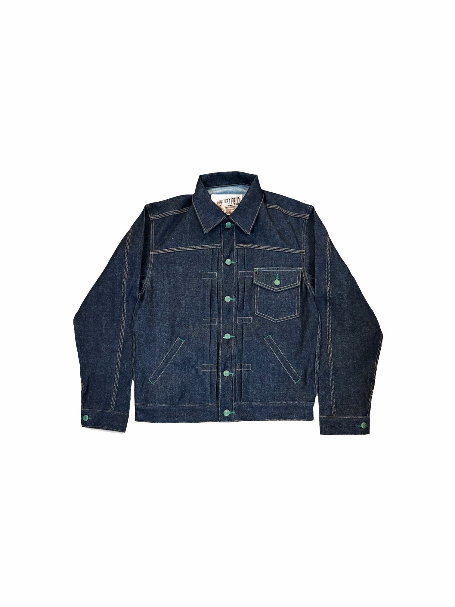 Vidalia Mills Deadstock 14oz Selvedge Muleskinner Buckle Back Denim Jacket