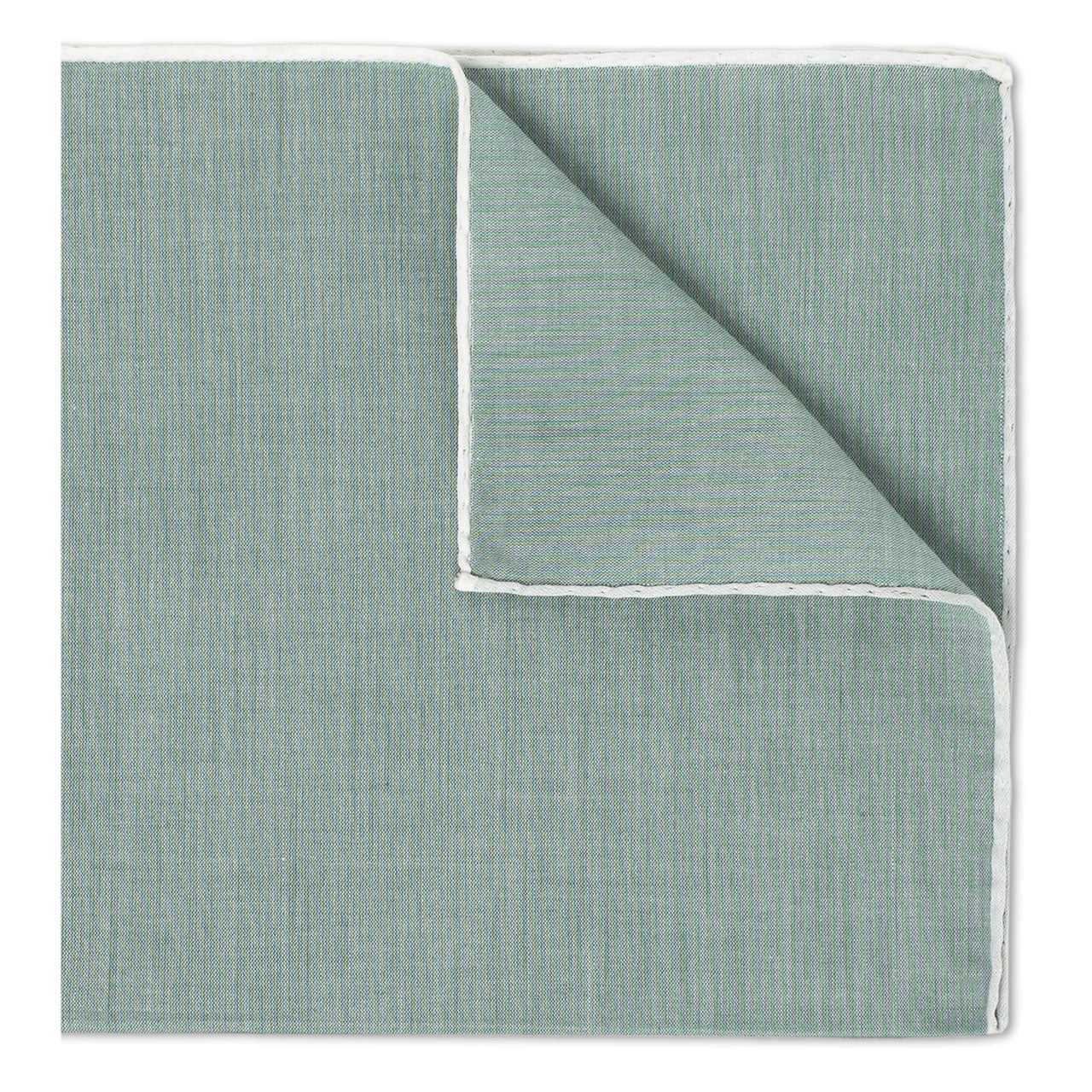 Plain Batiste Cotton Pocket Square In