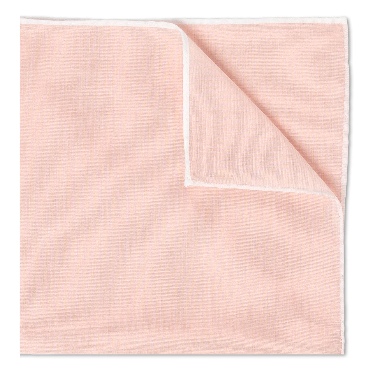 Plain Batiste Cotton Pocket Square In