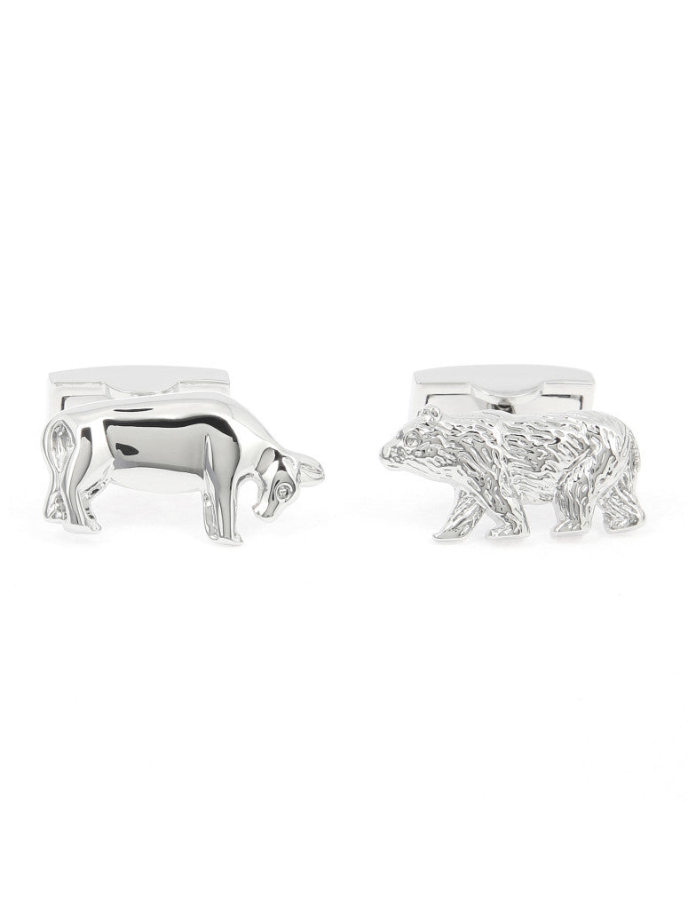 Bull And Bear Cufflinks Broad Street