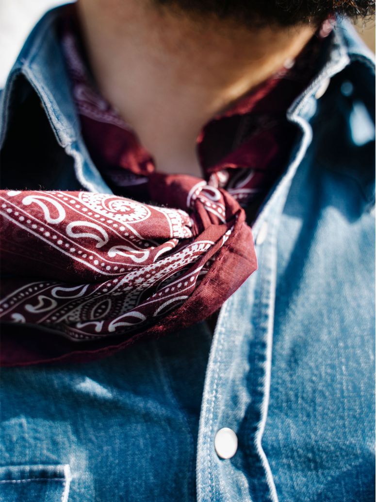 Paisley Pattern Bandana Nevada