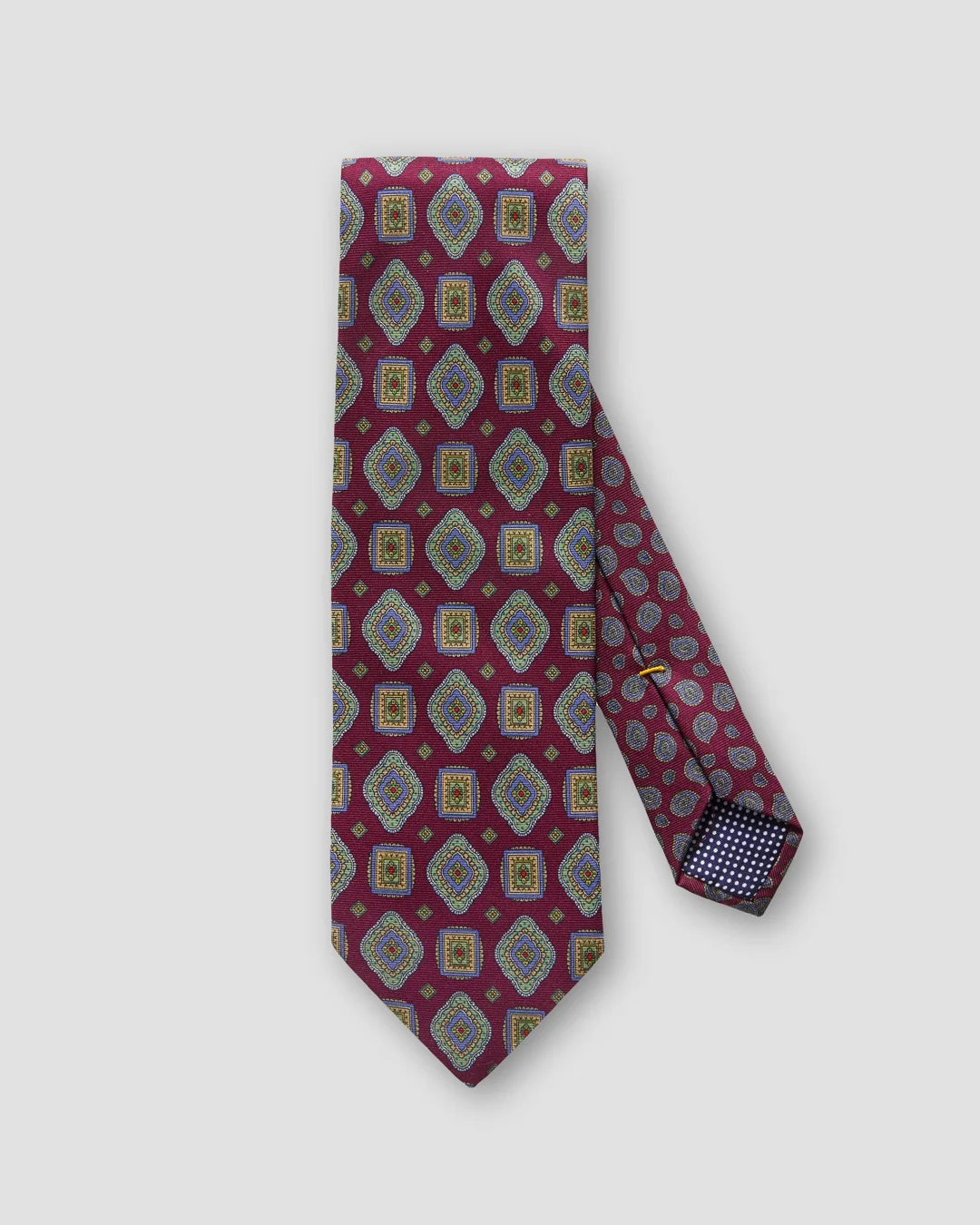 Front Tail Printed Tie Eton
