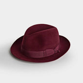 Burgundy Jazz Trilby