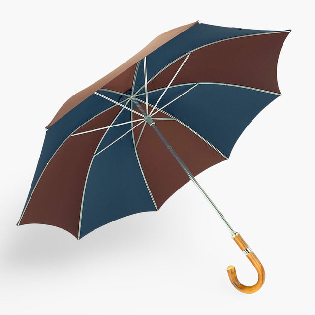 Burgundy & Navy Golf Umbrella