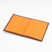 Orange Billfold Card Holder