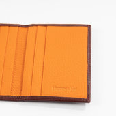 Orange Billfold Card Holder