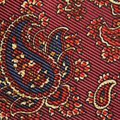 Paisley Motif Printed Silk Tie