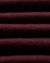 Burgundy Solid Cashmere Scarf