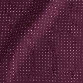 White Small Spot Silk Pocket Square