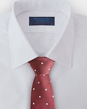 White Spot Silk Tie
