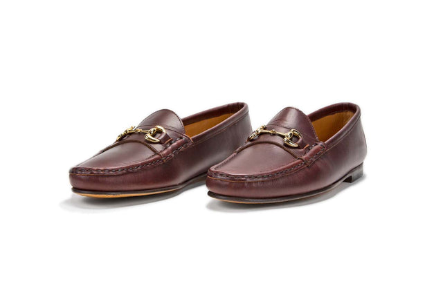 Millbank Bit Loafer Pull Up Leather (Gold Bit)