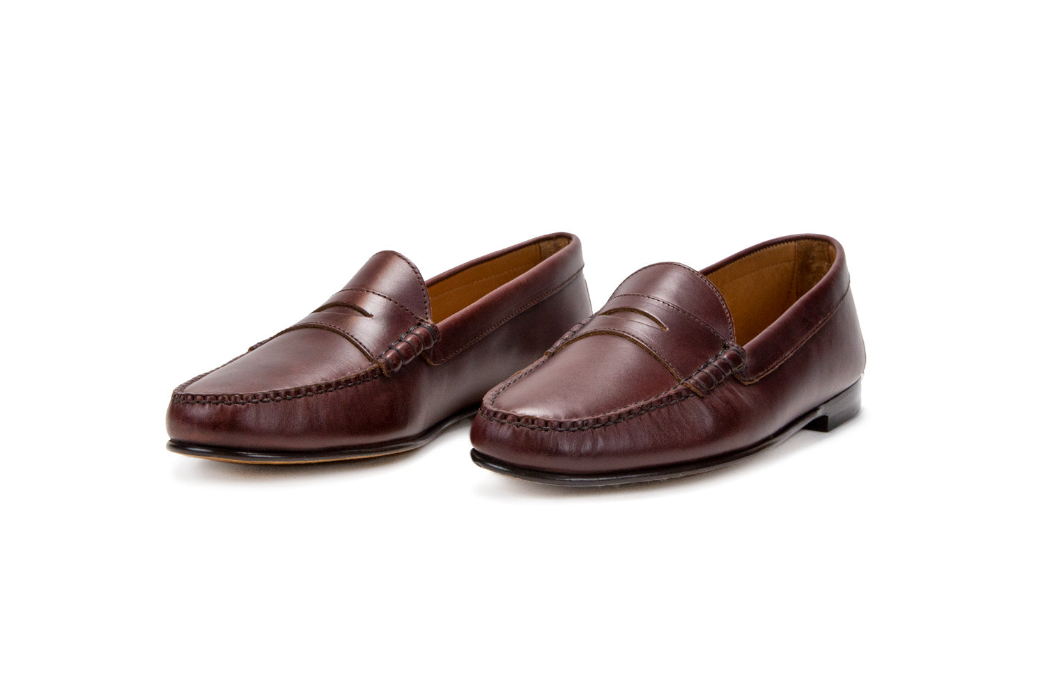 Cromwell Penny Loafer Pull Up Leather