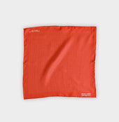 White Small Spot Silk Pocket Square