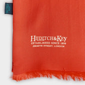 White Spot Silk Tubular Scarf
