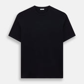 Navy Short-sleeve Pyjama T-Shirt