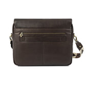 Entregar Messenger Bag Leather With Cream Stitching