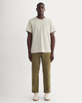 The Premium-Weight Pocket Tee | Uniform | Heather Oatmeal