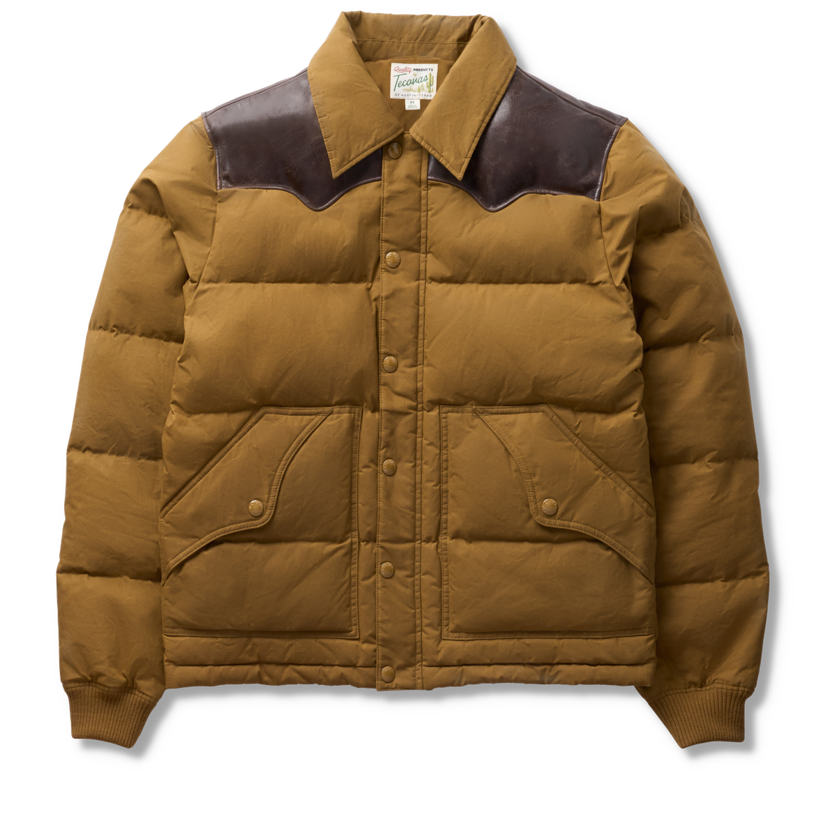 Men S Western Canvas Puffer Jacket