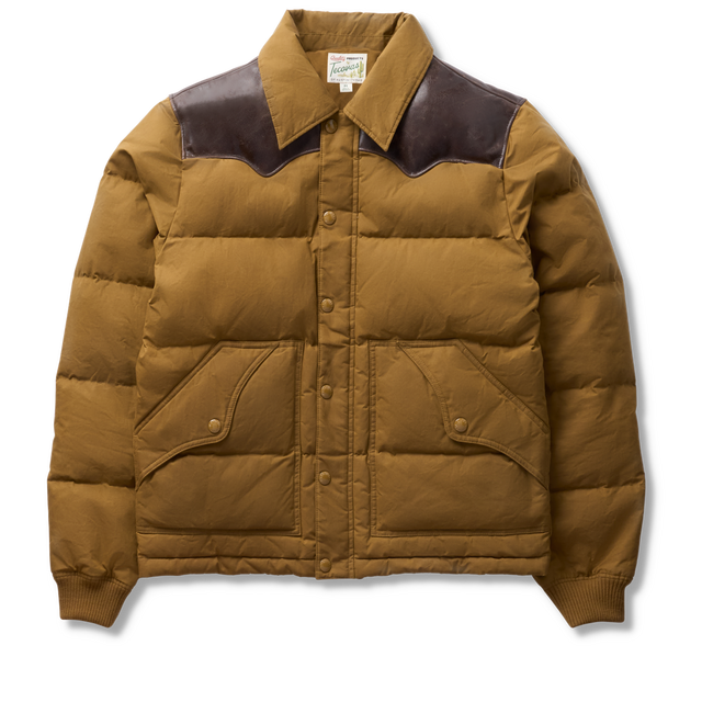 Men's Western Canvas Puffer Jacket