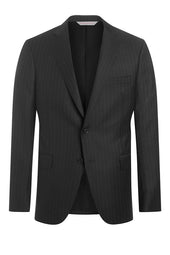 Charcoal 110's Stripe Suit