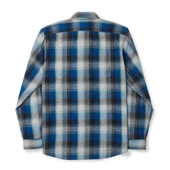 Rustic Oxford Shirt - Indigo/black/charcoal Plaid