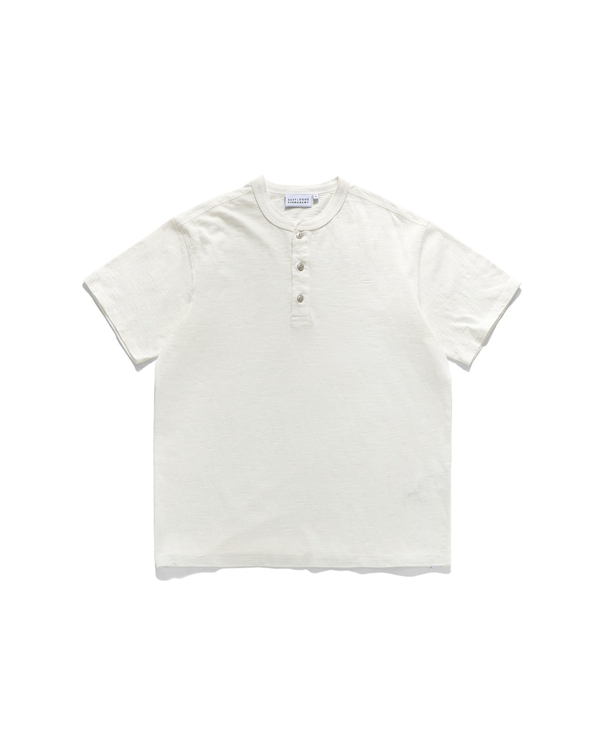 Henley Neck T Shirts Off White