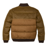 Down Bomber Jacket - Dark Tan