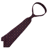 Floral Fina Grenadine Silk Tie Hand Rolled