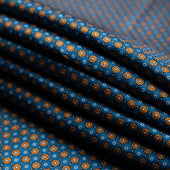 Floral Printed Silk Bespoke Tie
