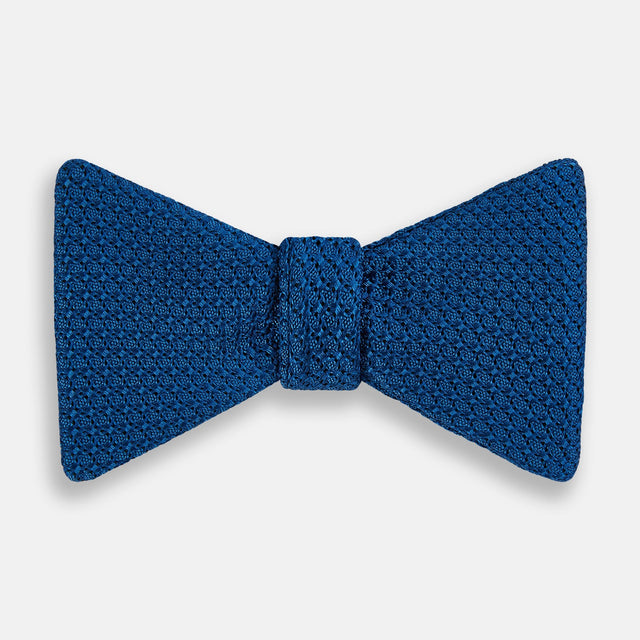 Azzurro Grenadine Silk Bow Tie